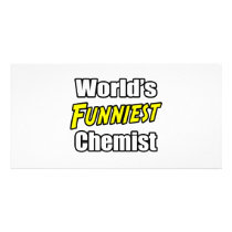 World's Funniest Chemist photo cards
