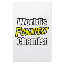World's Funniest Chemist stationery