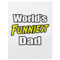 World's Funniest Dad flyers