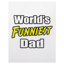 World's Funniest Dad letterhead by Proud_Dad_Shirts World's Funniest Dad letterhead