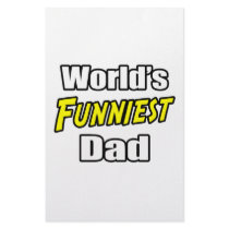 World's Funniest Dad stationery by Proud_Dad_Shirts World's Funniest Dad stationery