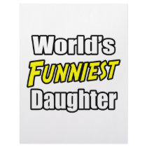 World's Funniest Daughter letterhead