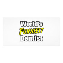 World's Funniest Dentist photo cards