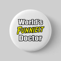 World's Funniest Doctor Pin