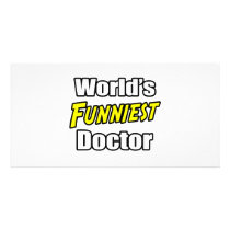 World's Funniest Doctor photo cards