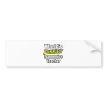 World's Funniest Economics Teacher bumper stickers