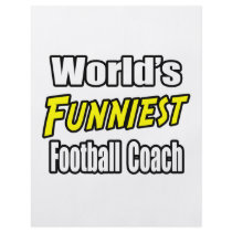 World's Funniest Football Coach flyers