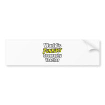 World's Funniest Geography Teacher bumper stickers