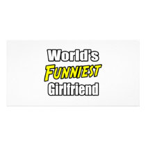 World's Funniest Girlfriend photo cards