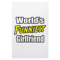 World's Funniest Girlfriend stationery