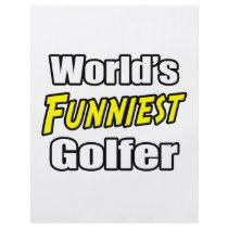 World's Funniest Golfer flyers by Golfer_Shirts World's Funniest Golfer flyers