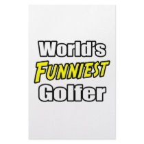World's Funniest Golfer stationery by Golfer_Shirts World's Funniest Golfer stationery
