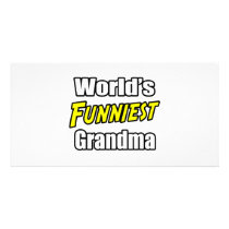 World's Funniest Grandma photo cards