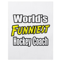 World's Funniest Hockey Coach flyers by hockeycoachshirts World's Funniest Hockey Coach flyers