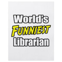 World's Funniest Librarian flyers