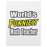World's Funniest Math Teacher Custom Flyer