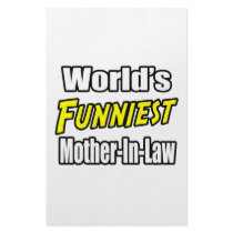 World's Funniest Mother-In-Law stationery