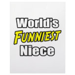 World's Funniest Niece Personalized Letterhead