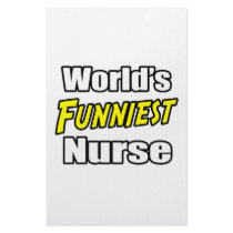 World's Funniest Nurse stationery by nurseshirts World's Funniest Nurse stationery