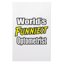 World's Funniest Optometrist stationery