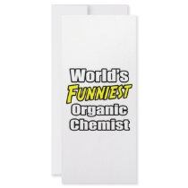 World's Funniest Organic Chemist rack cards by OrganicChemistShirts World's Funniest Organic Chemist rack cards