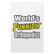 World's Funniest Orthopedist stationery
