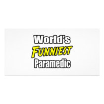 World's Funniest Paramedic photo cards