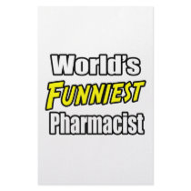 World's Funniest Pharmacist stationery by PharmacistShirts World's Funniest Pharmacist stationery
