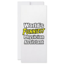 World's Funniest Physician Assistant Rack Cards