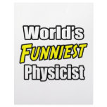 World's Funniest Physicist Letterhead Template