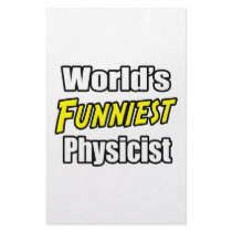 World's Funniest Physicist stationery