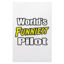 World's Funniest Pilot Stationery