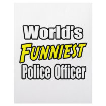 World's Funniest Police Officer letterhead