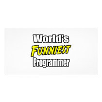 World's Funniest Programmer photo cards