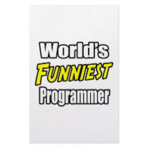 World's Funniest Programmer stationery