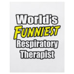 World's Funniest Respiratory Therapist flyers
