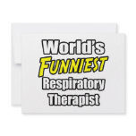 World's Funniest Respiratory Therapist Personalized Announcement