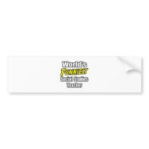 World's Funniest Social Studies Teacher bumper stickers