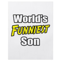 World's Funniest Son flyers by Proud_Son_Shirts World's Funniest Son flyers