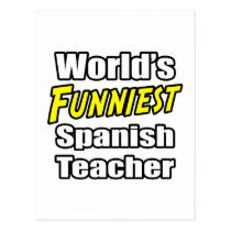 World's Funniest Spanish Teacher postcards