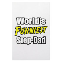 World's Funniest Step-Dad stationery by Step_Dad_Shirts World's Funniest Step-Dad stationery