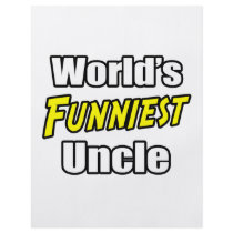 World's Funniest Uncle flyers