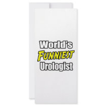 World's Funniest Urologist rack cards