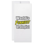 World's Funniest Urologist Rack Card Template