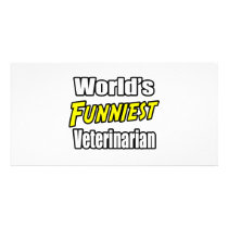 World's Funniest Veterinarian photo cards