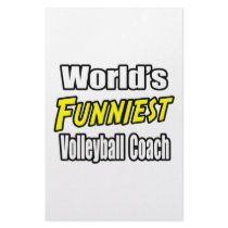 World's Funniest Volleyball Coach stationery by volleyballcoachgifts World's Funniest Volleyball Coach stationery