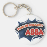World's Greatest Abba keychains