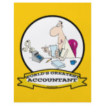 WORLDS GREATEST ACCOUNTANT MEN CARTOON CUSTOM FLYER