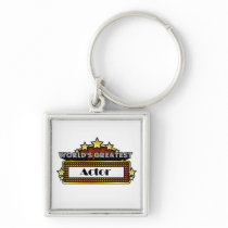 World's Greatest Actor Key Chain