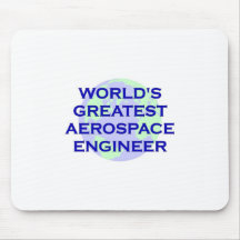 World's Greatest Aerospace Engineer Mouse Pad